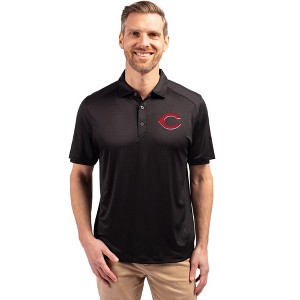 Cincinnati Reds Cutter & Buck Forge Eco Stretch Recycled Mens Big & Tall Polo - 1 of 1
