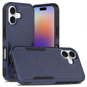 Clotth Case for iPhone 17 Air - Magnetic iPhone Case with Thickened Corners, Hard Shell Case, Compatible with MagSafe - 1 of 4