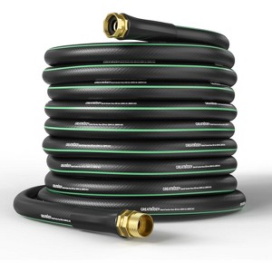 100 ft Garden Hose 5/8", Less Kink Heavy Duty Water Hose, Durable & Flexible Hose for Outdoor, Lawn, Car Washing, Pet Bathing and Household,GreatBuddy - 1 of 4