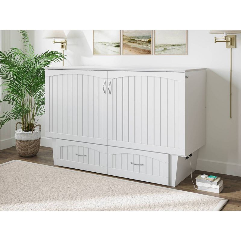 Nantucket Murphy Bed Chest USB Turbo Charger - AFI, 4 of 21