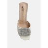 Naflah Rhinestone Embellished Slip On Heels Women - 4 of 4