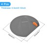 Unique Bargains Silicone Tub Stopper Floor Drain Cover, Anti-Odor Bathtub Drain Mat Plugs for Kitchen Bathroom Balcony - 2 of 4