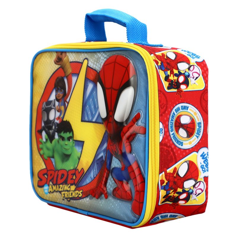 Spidey and Friends Superheroes Kids Lunch box, 2 of 6