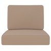 Covers&All Outdoor Seat / Back Cushion with Highly Durable Cover Rite Fabric, 25½ in L x 25 in W x 5 in Thick - 4 of 4