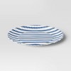 10" Melamine Striped Dinner Plate Blue - Room Essentials™ - 3 of 3