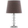 Derry 15 Inch H Stacked Crystal Lamp (Set of 2) - Safavieh - image 3 of 4