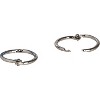 Business Source Book Rings 1" Diameter 500/BD Silver 01436BD - 4 of 4