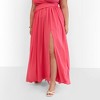 Rebdolls Women's Vittoria Chiffon Drape Maxi A Line Dress - 4 of 4