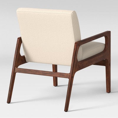 project 62 wood arm chair