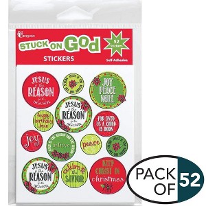 Dicksons Stuck On God Jesus is The Reason Christmas Children's Stickers Pack of 24 Sheets - 1 of 1