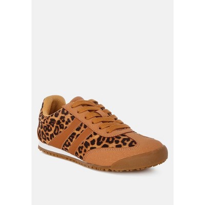 Женские кроссовки London Rag Womens Panther Leopard Print Microfiber Sneakers 5 — фото 2