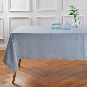 Solino Home Linen Tablecloth | Classic Hemstitch - 1 of 4