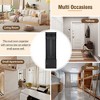 Whisen Modern Minimalist Hall Tree with 6 Hanging Hooks, Storage Cabinet and Shelves - 3 of 4