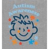 Playful Puzzle Pieces Autism Awareness  Adult Crew Neck Short Sleeve Tee - 2 of 2