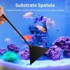 Aoibox 4-in-1 Aquarium Tools Kit with Long Tweezers, Scissors, Algae Scraper for Live Fish Plants Tank Cleaning and Trimming Accessories - 3 of 4