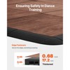 VEVOR Dance Floor Tiles, 12.4 x 12.4 in 25 Piece Interlocking Dance Flooring, Portable Dance Practice Floor with Cushioned Base - 4 of 4