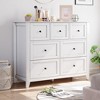 Wood Dresser for Bedroom, Chest of Drawers with 7 Drawer & Metal Handle - 4 of 4