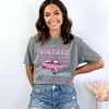 Simply Sage Market Women's Vintage Rider's Club Short Sleeve Garment Dyed Tee - 2 of 2