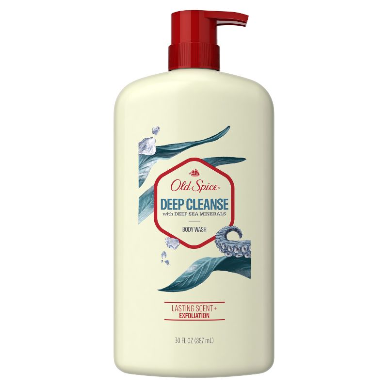 Old Spice Men's Body Wash - Deep Cleanse with Deep Sea Minerals, 1 of 10
