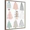 Amanti Art Christmas Tree Sketchbook II by June Erica Vess Canvas Wall Art Print Framed 23-in. W x 28-in. H. - 2 of 4