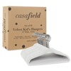 Casafield 11" Velvet Baby Hangers for Infant & Toddler Clothes, Set of 50 - 4 of 4