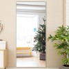 Wooakway Black/Gold/Silver Metal Full Length Mirror Accent Wall Mirror Freestand Mirror with Bracket - 2 of 4