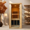 Vynxaria Single person far-infrared sauna room - 3 of 4