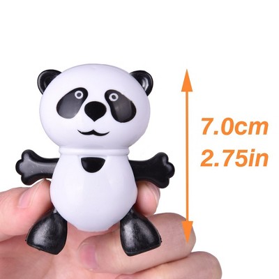 Assorted Colorful Wind-Up Animal Toys Set, 25 Pieces