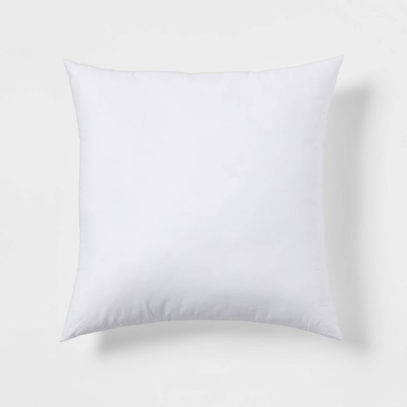 Poly-Filled Throw Pillow Insert White - Threshold™, 1 of 5