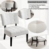 CENGHU Blended Leather Tufted Accent Chair, Living Room Chair with Oversized Seating - 4 of 4