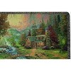 Manual Woodworks and Weavers Faith Collection Throw – Mountain Paradise Design 50x60 - 2 of 3