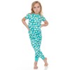 BenBen Kids 3 Pack Pajamas shortsleeve set - Yellow Flowers/Cherries/Sunflowers - 2 of 4