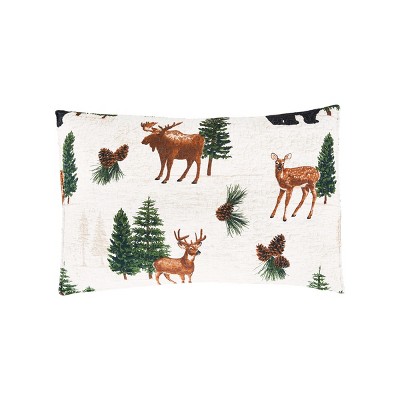 Noland Pines Brown Cotton Reversible Full Quilt Set