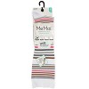Memoi Women's Classic Stripes Bamboo Blend 8-15mmHg Graduated Compression Socks - 3 of 4