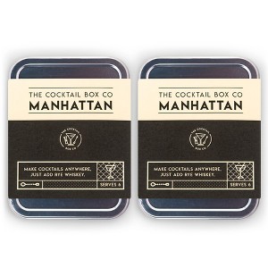 Manhattan Cocktail Kit (2 Pack) - The Cocktail Box Co. Premium Cocktail Kits - Make Hand Crafted Cocktails - 1 of 4