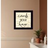 HomeRoots Comb Your Hair Black Framed Print Bathroom Wall Art - 2 of 3