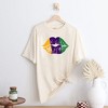 Simply Sage Market Women's Mardi Gras Lips Short Sleeve Graphic Tee - 3 of 3