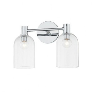 Mitzi Paisley 2 - Light Vanity in  Polished Chrome Clear Shade - 1 of 1