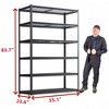ALEXOUN Heavy Duty Metal Storage Shelves,Garage Shelves,Multi Functional Storage Rack,Shelves Unit with Adjustable,Black - 2 of 4