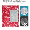 Fosmon 8.5 x 12 - 25 Pack #2 Christmas Holiday Poly Bubble Mailer Gift Wrap, Lightweight Water/Dust/Shock/Tear Resistant Padded Shipping Envelopes - image 2 of 4