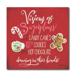 Courtside Market Visions of Sugarplums 16x16 Gallery-Wrapped Canvas - 1 of 4