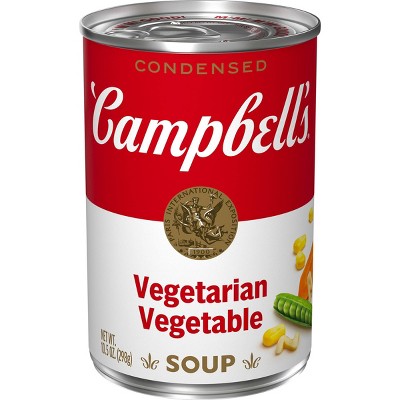 Campbell's Condensed Vegetarian Vegetable Soup - 10.5oz