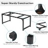 PAGED Large Modern Computer Desk, Heavy Duty Office Desk with Steel Frame & Spacious Desktop for Living Room - 4 of 4