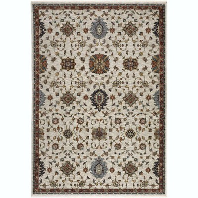 Oriental Weavers Aberdeen 751W1 Ivory/ Multi Indoor Area Rug - 3'3" x 5'