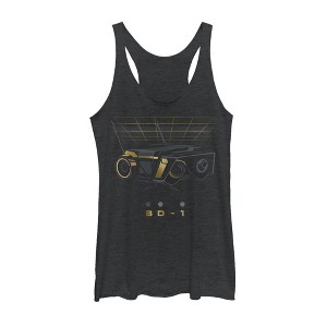 Women's Star Wars Jedi: Fallen Order BD-1 Droid Racerback Tank Top - 1 of 3