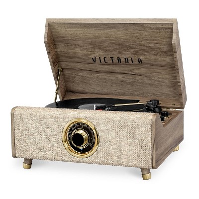 Victrola Highland Bluetooth Record Player - Farmhouse Walnut