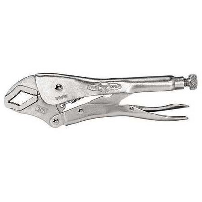 IRWIN VISE-GRIP 1302L3-7CR Locking Pliers,V-Jaw,Plain Grip,7 In. L