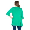 24seven Comfort Apparel Women's Plus Open Front Cardigan - 2 of 3