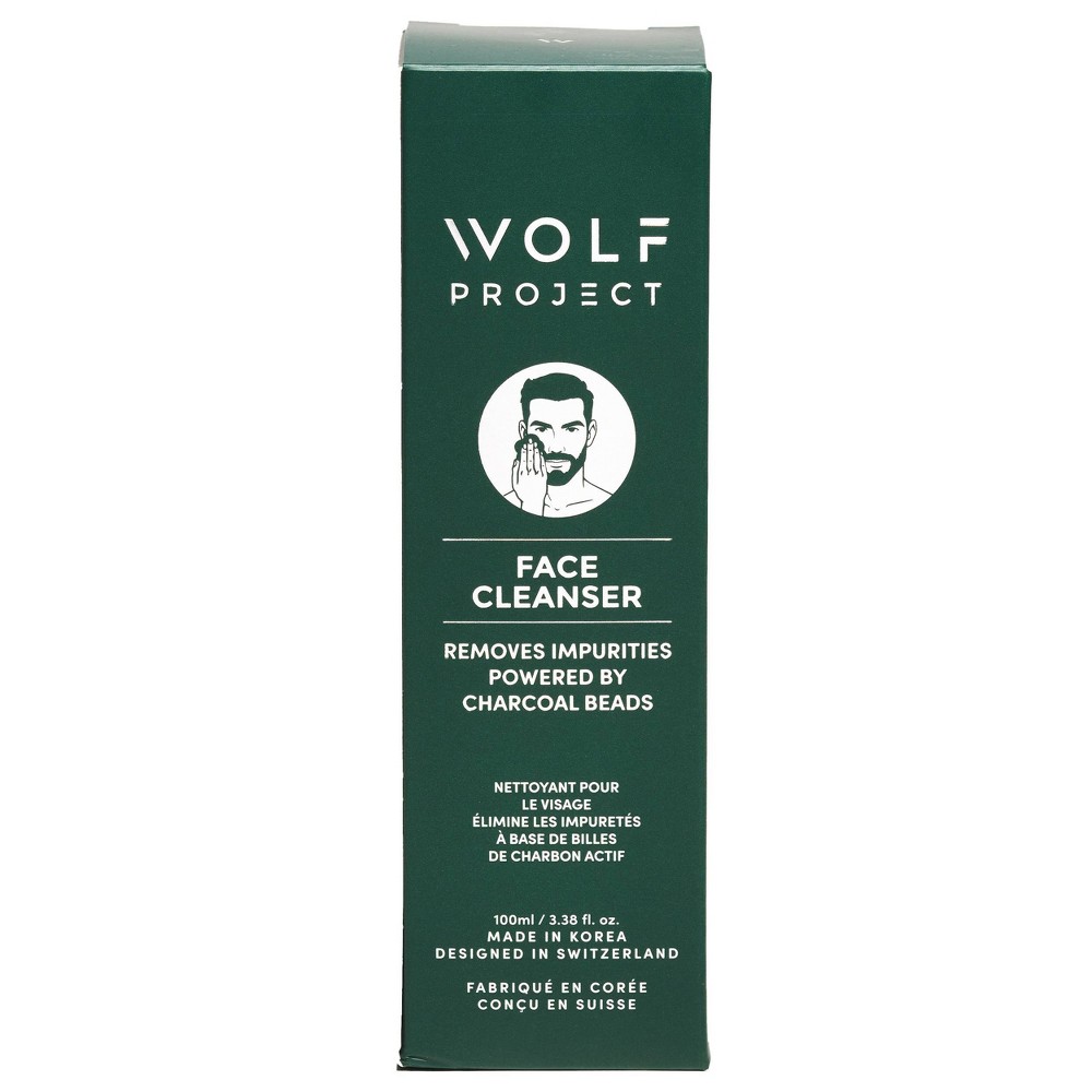 Wolf Project Foaming Face Cleanser - 3.38 fl oz: Alcohol-Free, Gel Cream, For Normal Skin