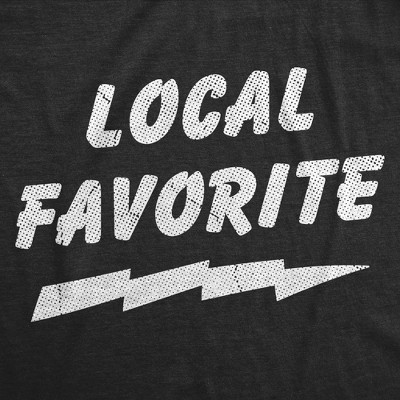Мужские футболки Crazy Dog T-Shirts, Inc. Mens Funny T Shirts Local Favorite Sarcastic Graphic Novelty Tee for Men - Crazy Dog Men's T Shirt With Sarcastic Sayings Black M — фото 2
